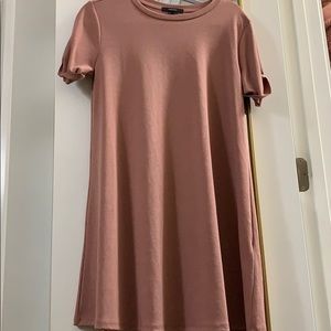 Chalk pink dress from Forever 21